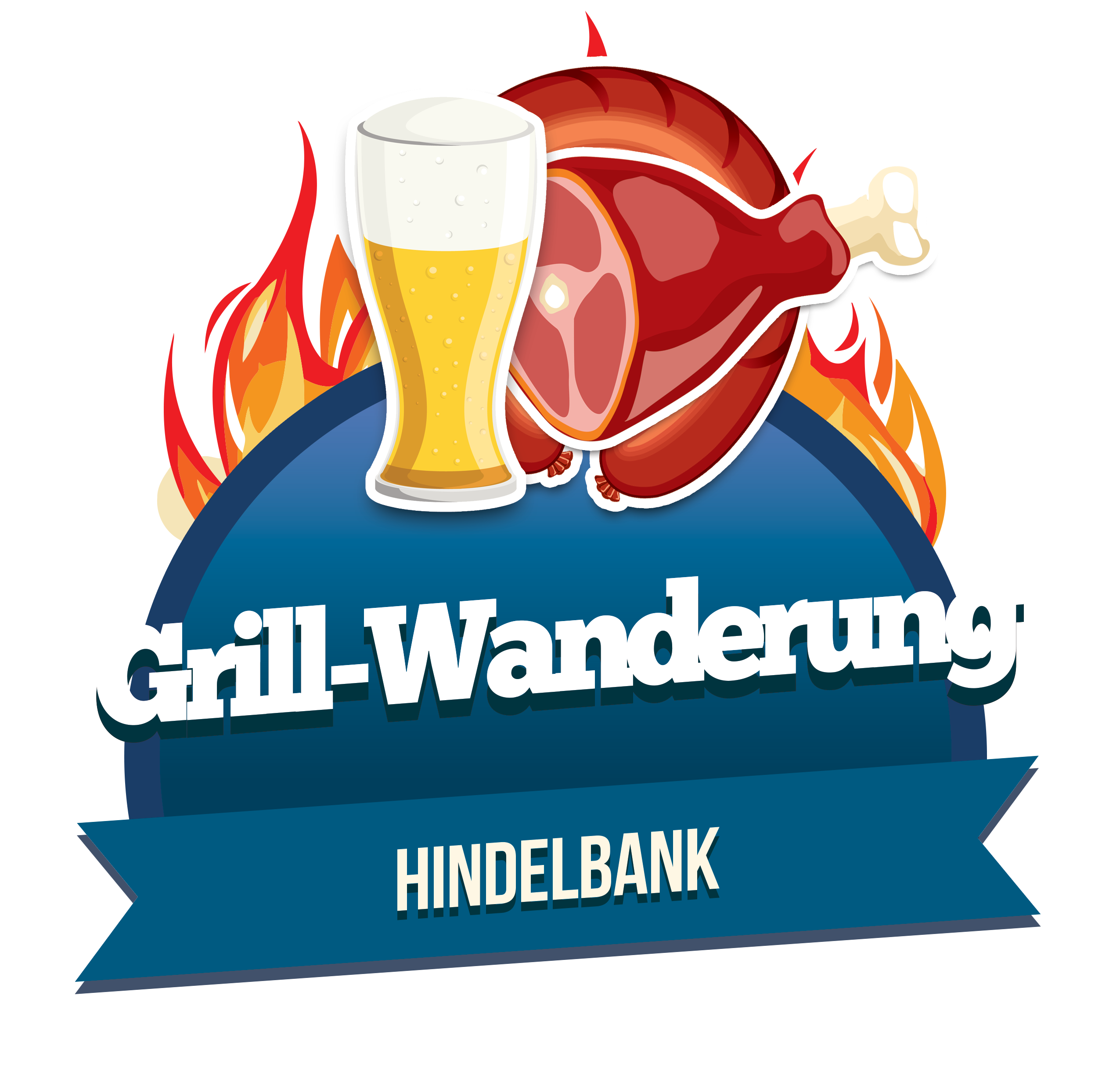 Grillwanderung Logo